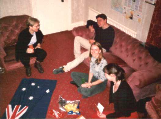 Australia Day at Bournemouth Backpackers Hostel